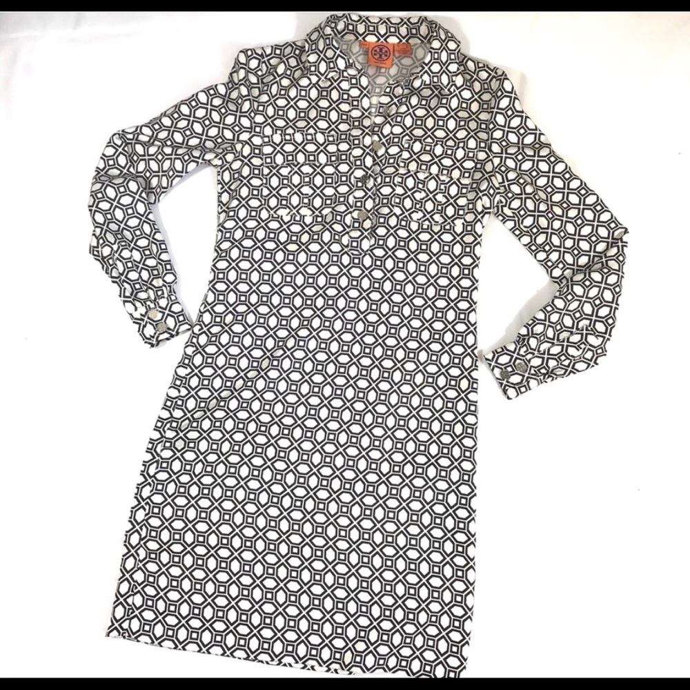 Tory Burch dress geo print